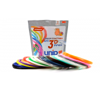Набор пластика для 3D ручек UNID PLA-20 (по 10м. 20 цветов) PLA20